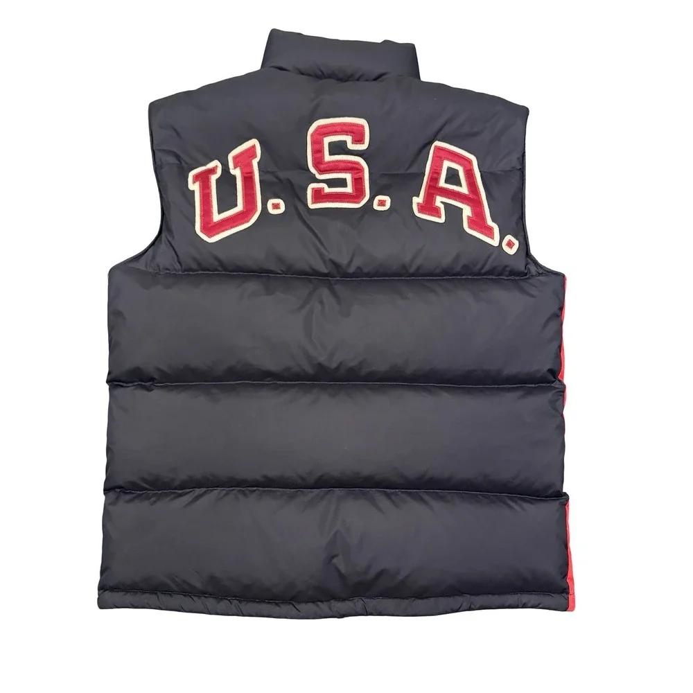 Polo Ralph Lauren Puffer Vest Mens Small Team USA Olympic Vancouver 2010 - Picture 7 of 7